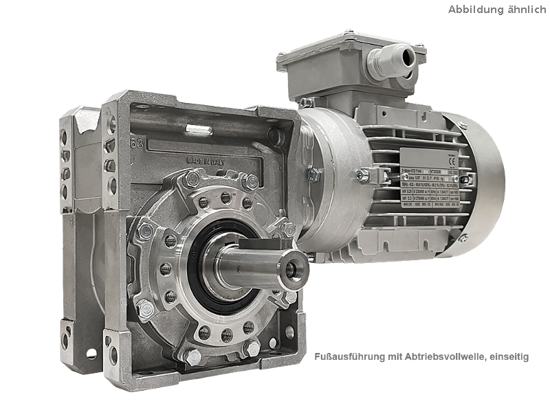 Worm gear motor Q75-80-71A4-IE2
