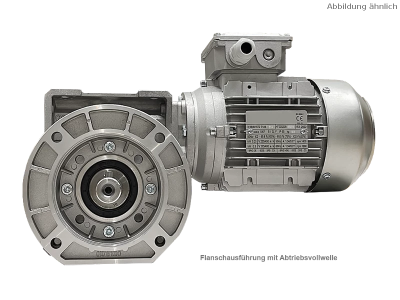 Motorreductor de tornillo sin fin Q85-14-80A4-IE2