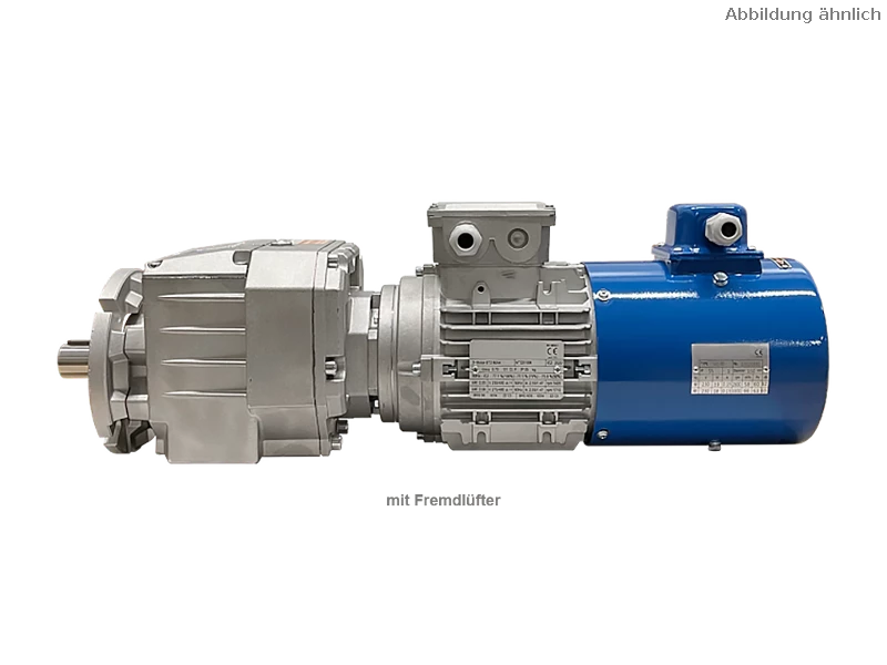 Motorreductor de engranajes cil�ndricos 412A-F-10,06-71B4