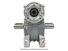 BM11FB12C0-MB3ST Schneckengetriebe ohne Motor(f�r IEC - Anbau)