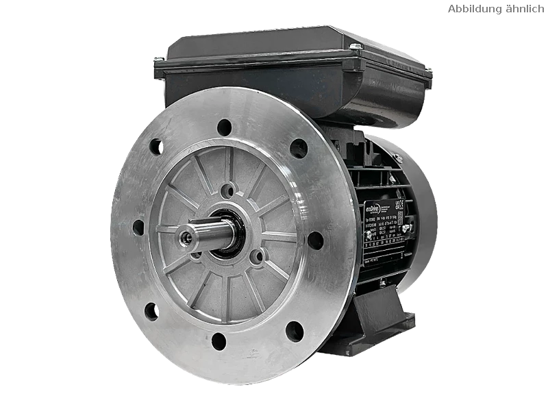 Einphasenmotor mit Betriebs- und Anlaufkondensator EL2 71-K2