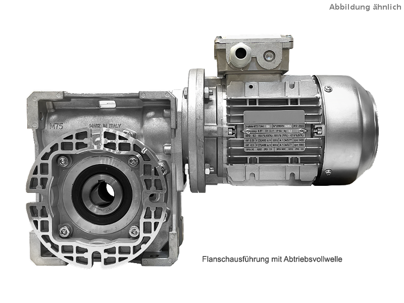 Motor se &scaron;nekovou p&rcaron;evodovkou MM50-5-71B4-IE2